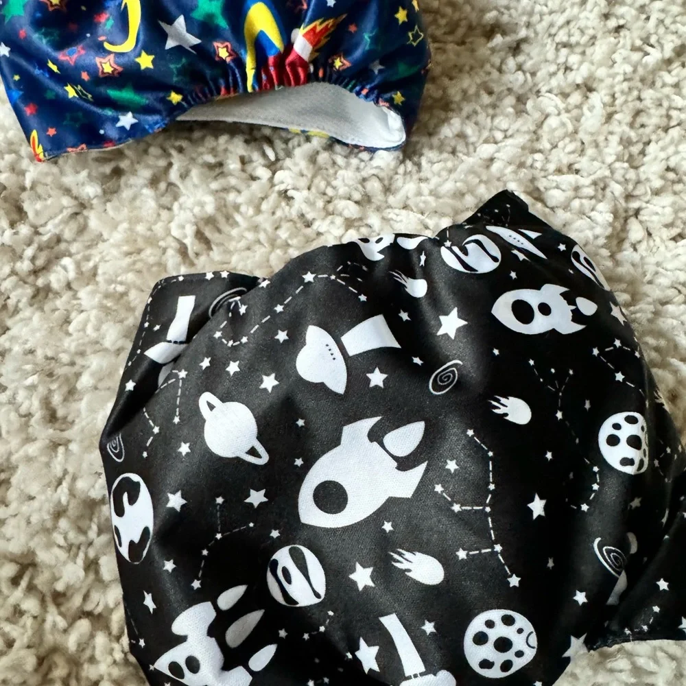 Super cute set of two dog jacket, dog clothes bundle. For medium size dog